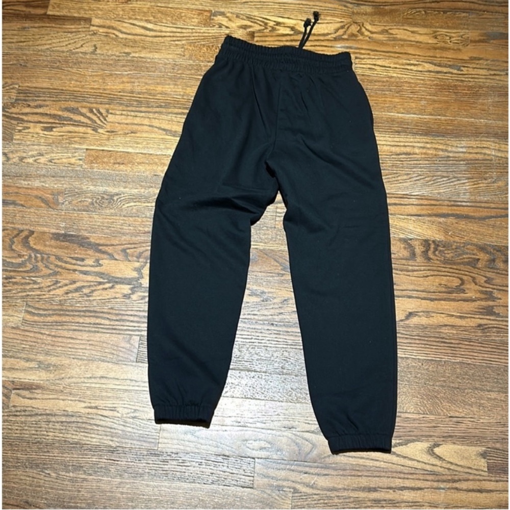 Black Jogger Pants Thick Waistband - Picture 6 of 6